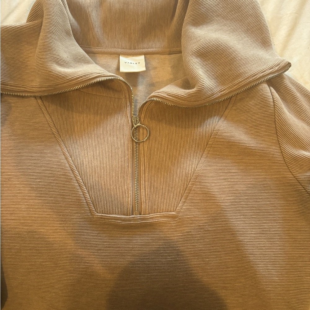 Varley Ivy zip front popover